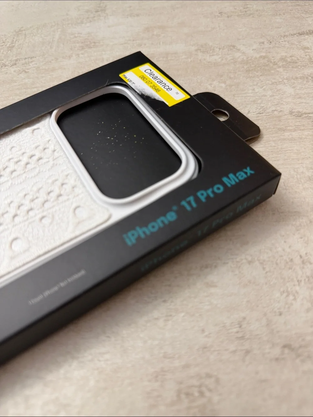 Vanilla Lace White iPhone 17 Pro Max Case